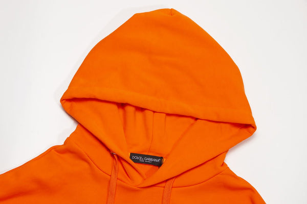 Premium Orange Hoodie With Kangaroo Pocket