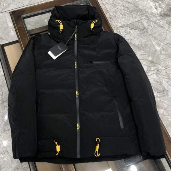 Men Black Technical Ski Jacket