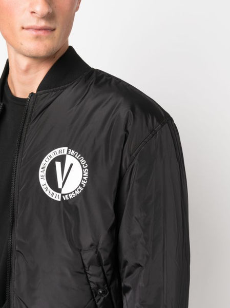 Casual Logo-Effect Reversible Jacket