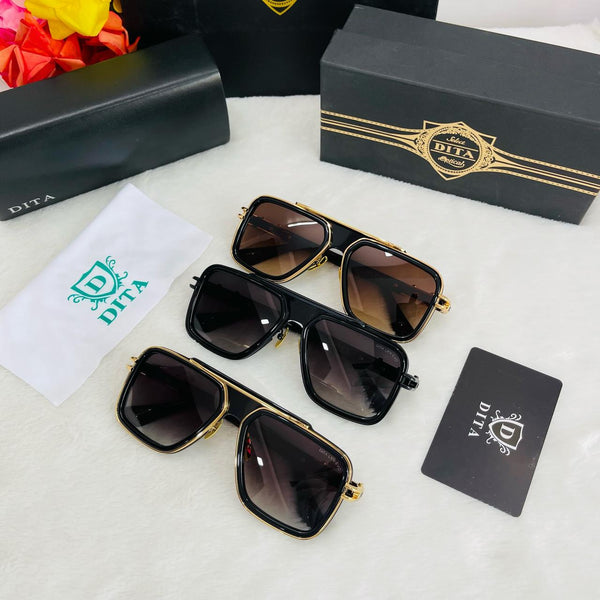 Luxury Metal Frame Sunglasses