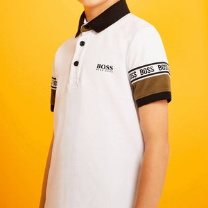 Luxury  Logo Tape Polo Shirt