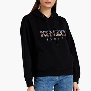 Premium Embroidered Logo Hoodie For Women