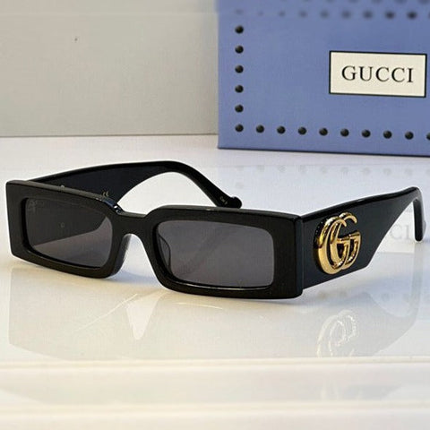 Latest Gene GG Rectangle Frame Sunglasses