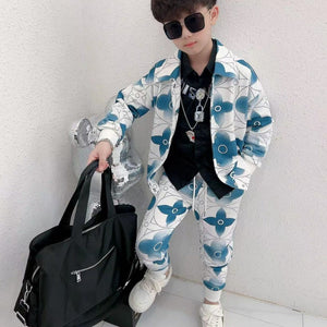 Kids Premium Abstract Design Tracksuit