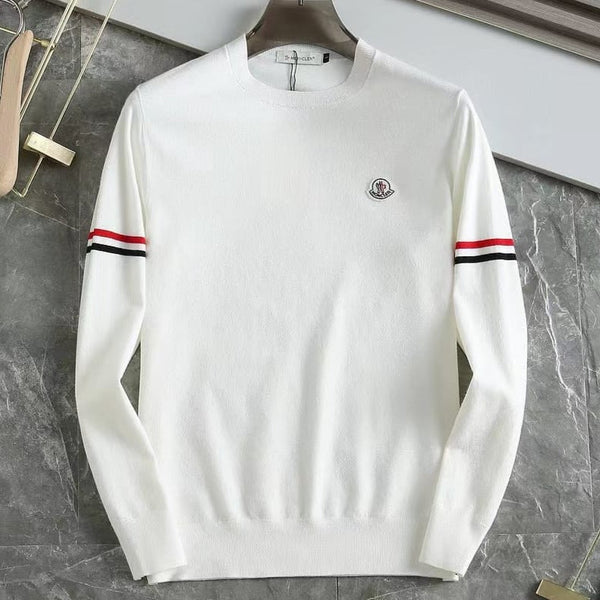 Premium Arm Stipe Pattern Pullover For Men