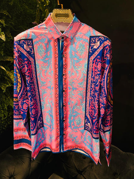 Premium Le Pop Classique Print Silk Shirt