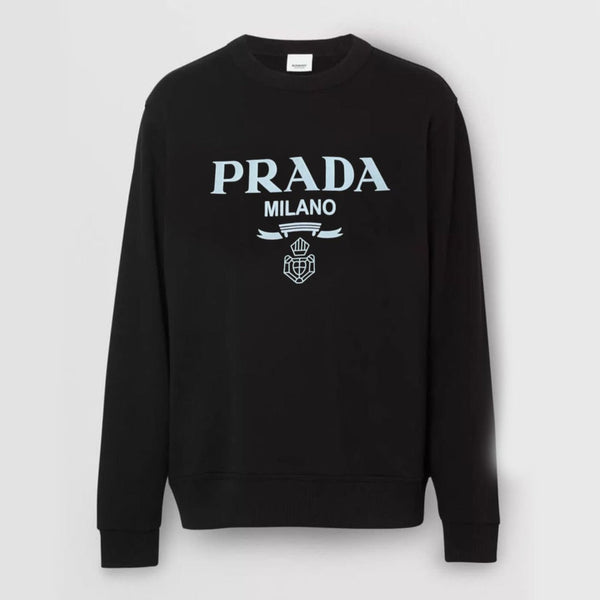 New Arrive Logo-Print Cotton Sweatshirt