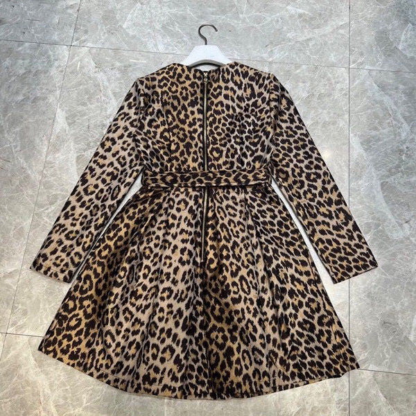 Women Premium Leopard-Print Dress