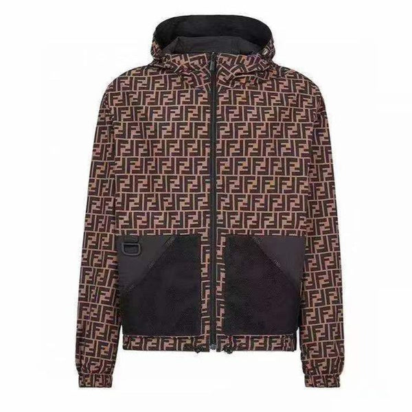 Exclusive FF Logo Printed Reversible Jacket