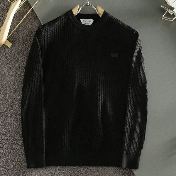 Men Latest Textured Pattern Pullover