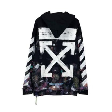 Exclusive Galaxy Brush Hoodie For Men