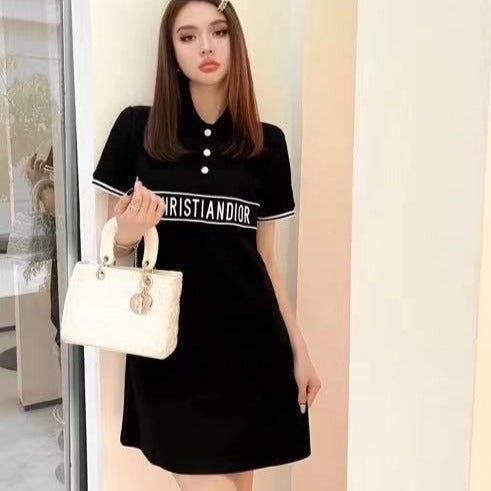 Casual One-Piece Cotton Dress For Women