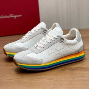 Men High-Quality Rainbow Sole Sneakers