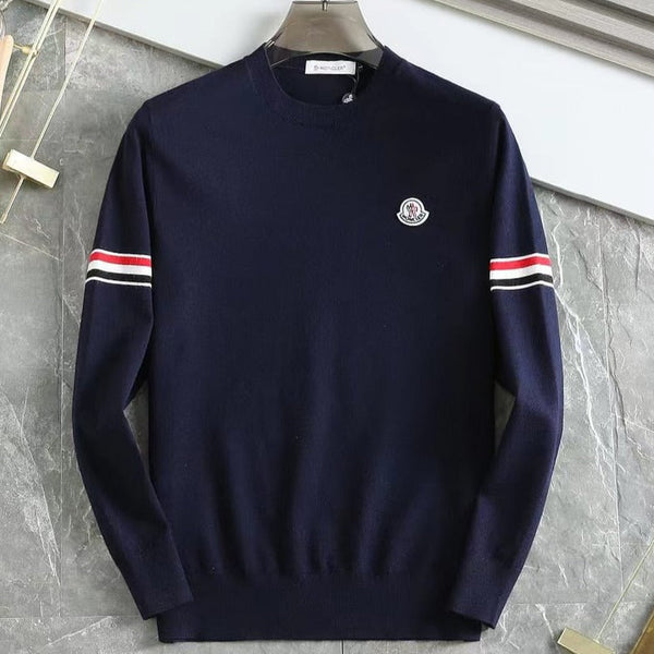 Premium Arm Stipe Pattern Pullover For Men