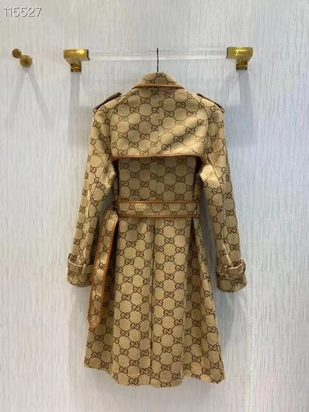 Luxury Logo-Printed Designer  Coat  For Women