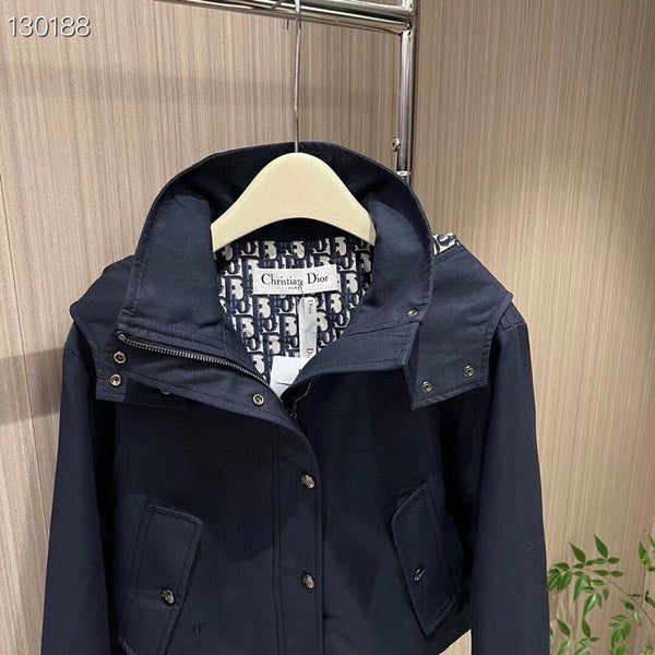 Exclusive Crop Hooded Jacket For Women