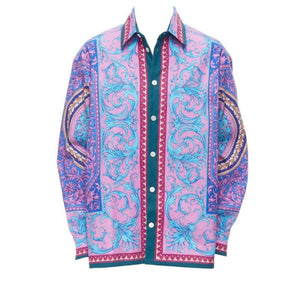 Premium Le Pop Classique Print Silk Shirt