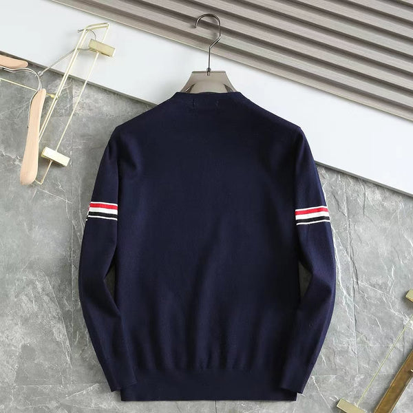 Premium Arm Stipe Pattern Pullover For Men