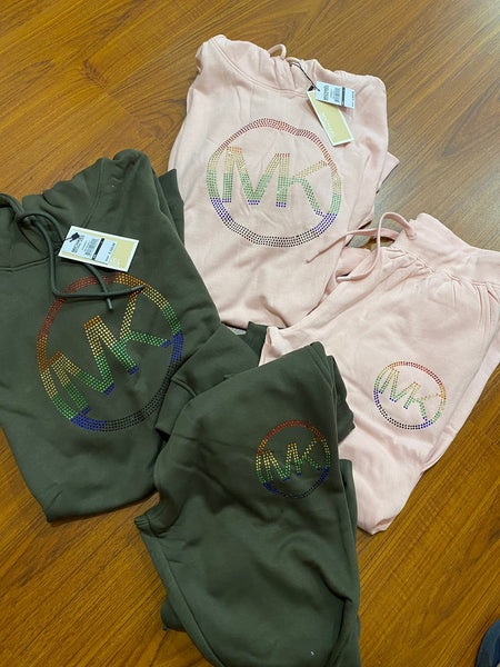 Women Multicolored Logo Patched Tracksuit