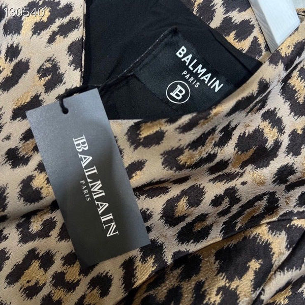 Women Premium Leopard-Print Dress