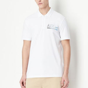 Summer Beats Organic Stretch Zip Closure Polo T-Shirt