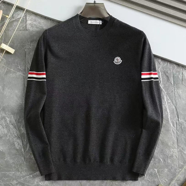 Premium Arm Stipe Pattern Pullover For Men