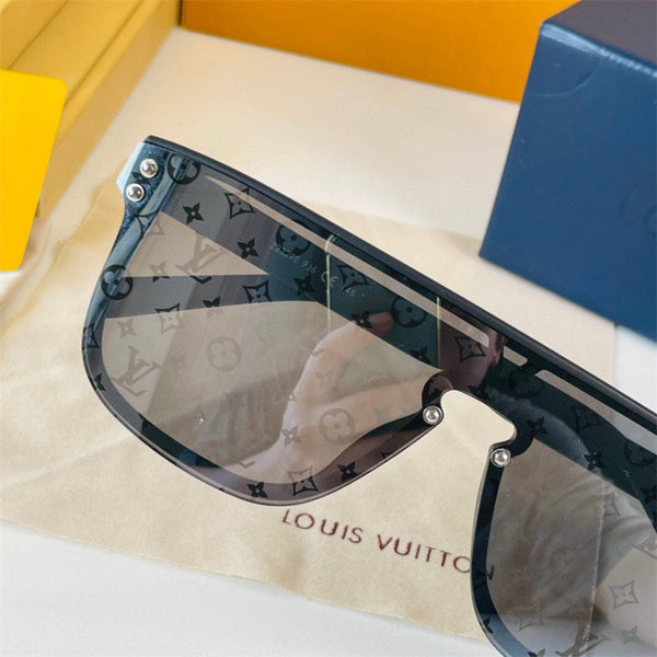 Men High-Quality Logo Effect Sunglasses