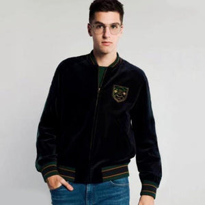 Premium Brand Embroidery Cotton Blend Jacket