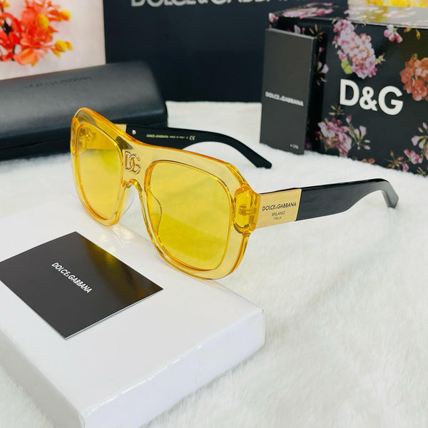 Premium Logo Hardware Sunglasses For Women