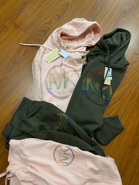 Women Multicolored Logo Patched Tracksuit