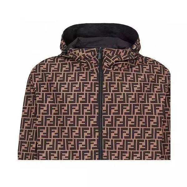 Exclusive FF Logo Printed Reversible Jacket