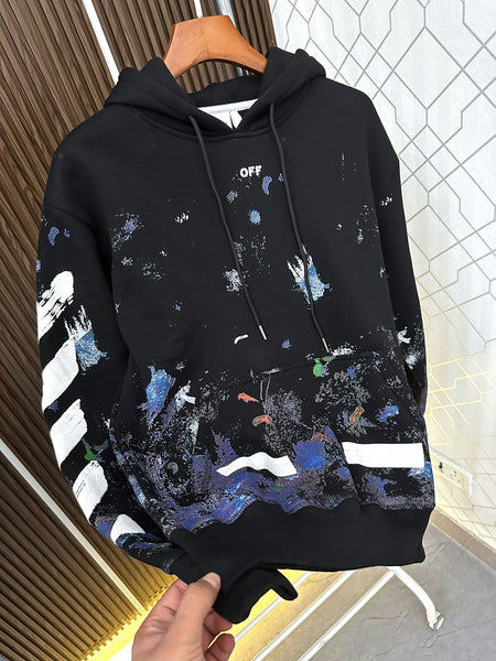 Exclusive Galaxy Brush Hoodie For Men