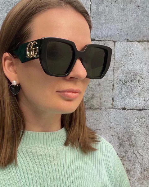 Women Branded Geometric Sunglasses