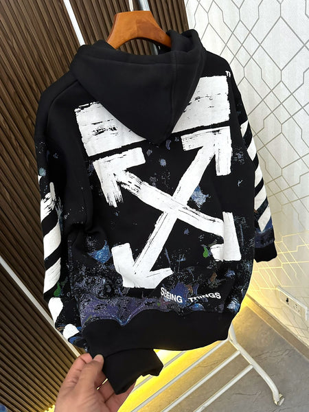 Exclusive Galaxy Brush Hoodie For Men