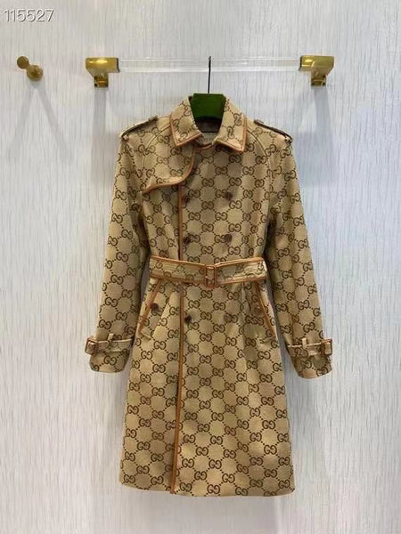 Luxury Logo-Printed Designer  Coat  For Women