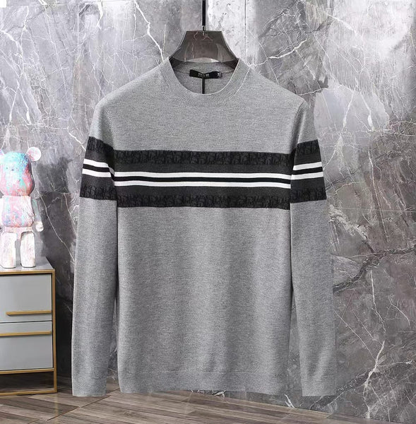 Premium Striped Effect Pullover